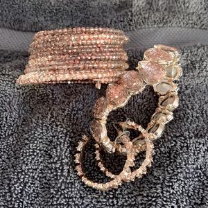 COPY - Rose gold jewelry set